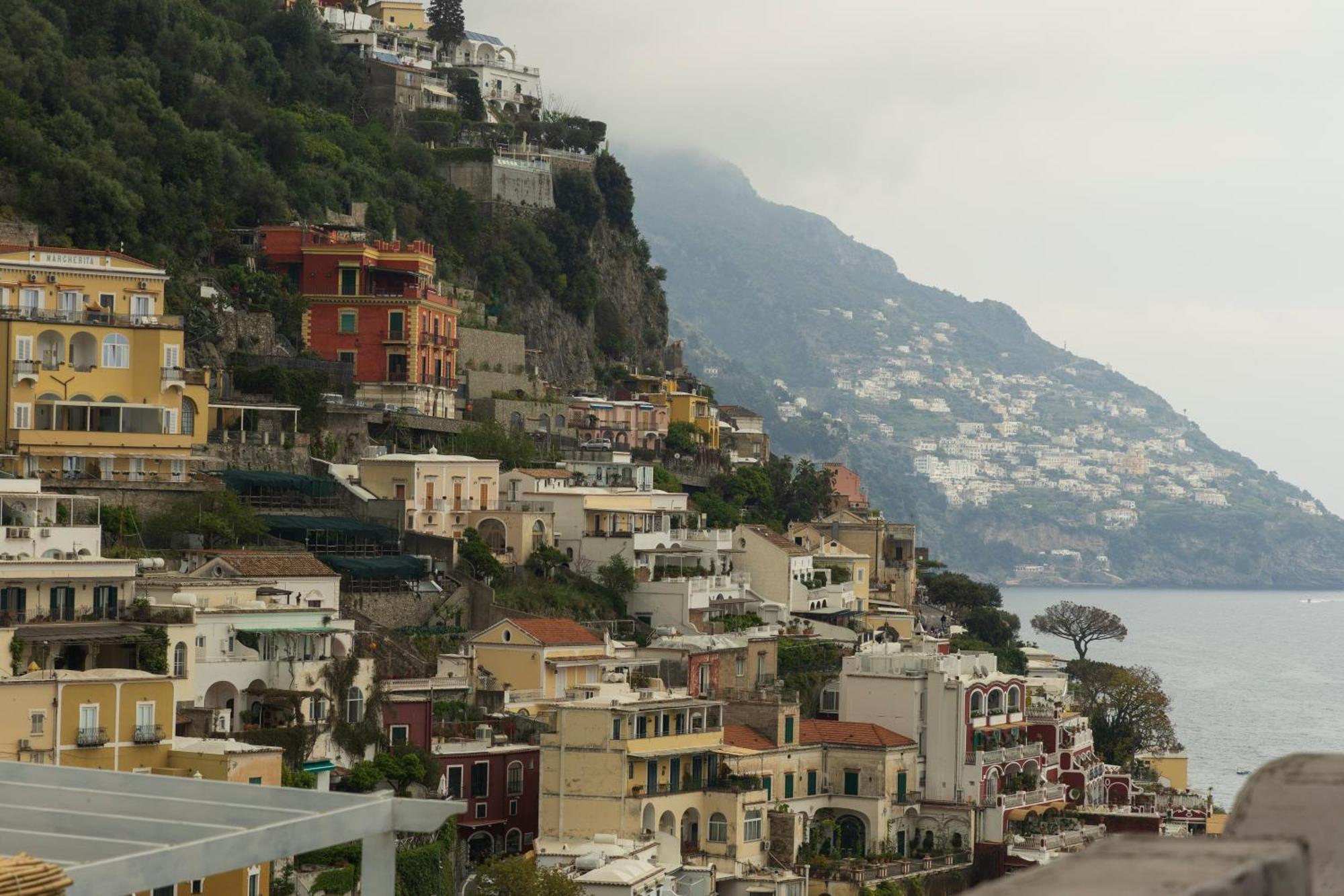 Casa Flavia Positano Center - 5 Minutes To Beach And 4 Air Conditioning Buitenkant foto