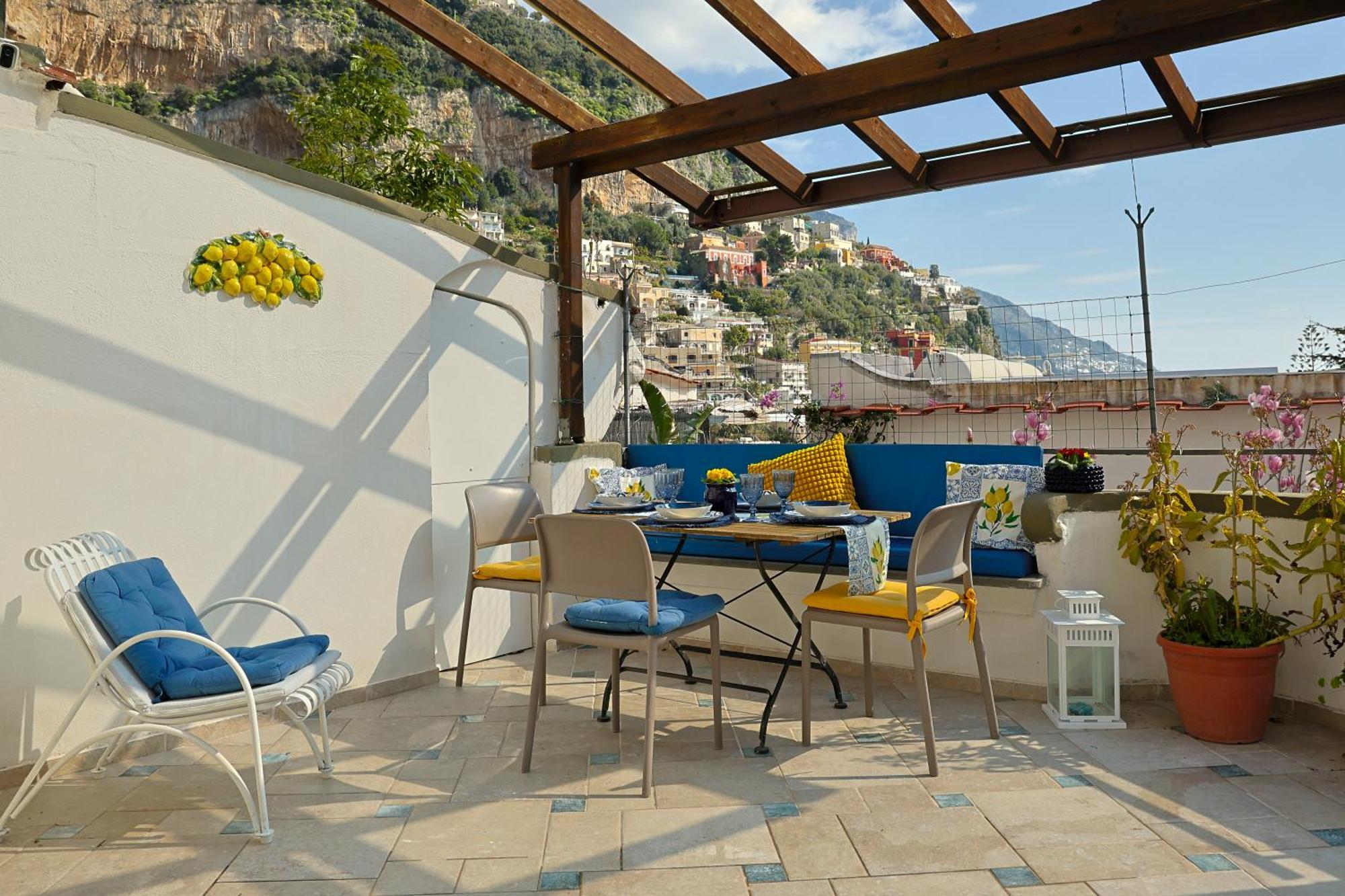 Casa Flavia Positano Center - 5 Minutes To Beach And 4 Air Conditioning Buitenkant foto
